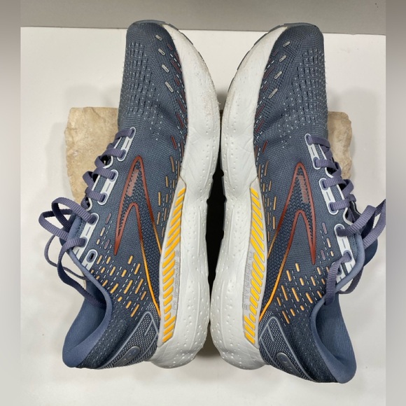 Men’s Sz 10.5 Brooks Glycerin GTS 20 Grey Running Shoes - Picture 4 of 13